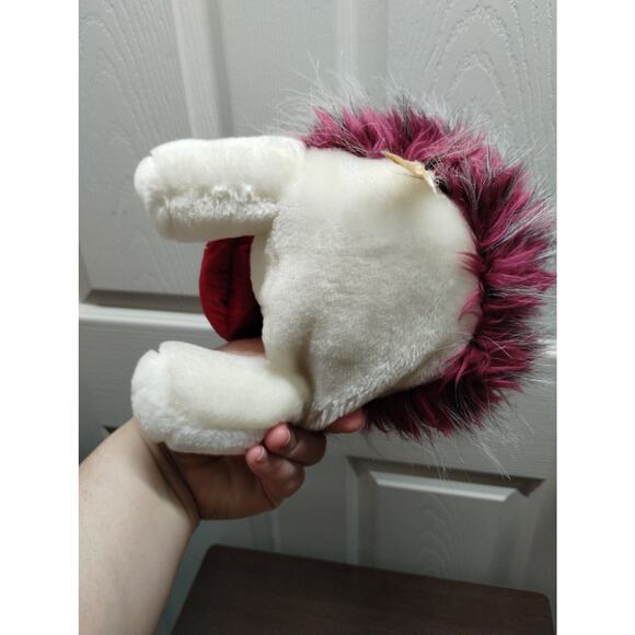 Dan Dee Collector's Choice Stuck on You Pink Hair Hedgehog Valentine Plush - Picture 4 of 7